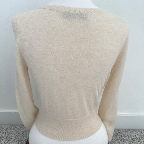 Everlane Cream Women's Cardigan Sweater - Picture 5 of 12